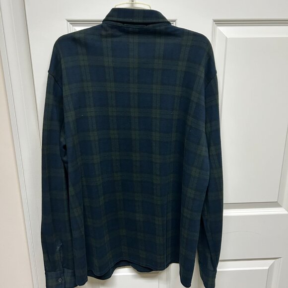 Plaid Polo Button-Down Shirt - Picture 3 of 3